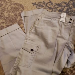 Cargo crop pants